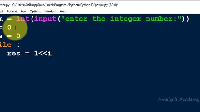 Python Program To Check Power of 2 | Bitwise Shift Operator | Programming Challenge 3 смотреть онлайн
