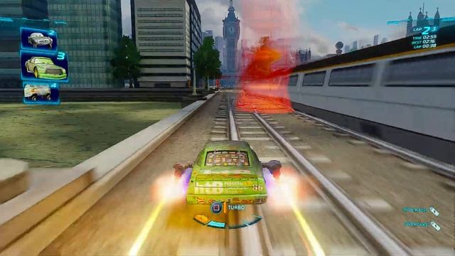 Cars 2 The Video Game | Chick Hicks - Battle Race | Hyde Tour 3 Laps смотреть онлайн