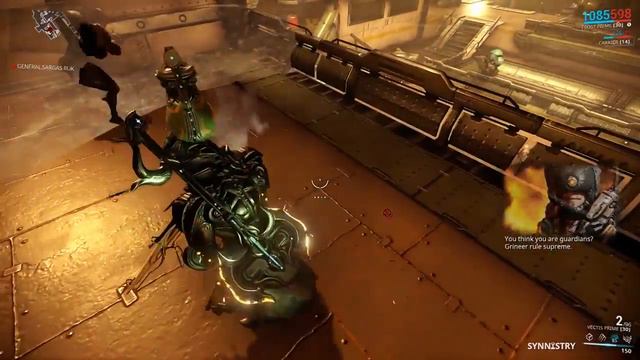 Sargas Ruk Boss Fight ~ Warframe смотреть онлайн