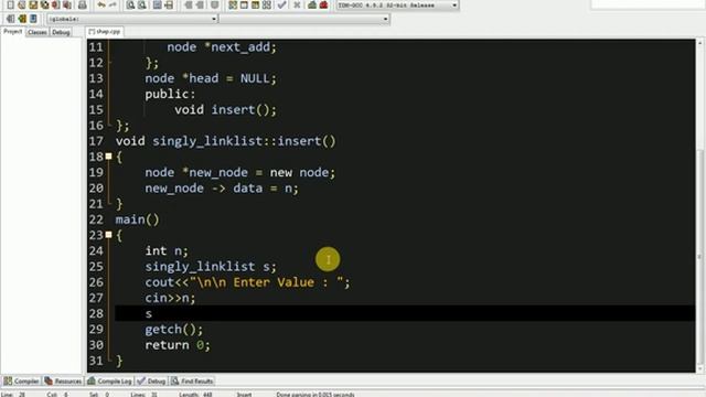 Lec # 5 Singly Linked List C++|Data Structure in Hindi|Insertion & Deletion Urdu|Singly Linked List смотреть онлайн