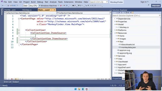 Display Rich Data with CollectionView - .NET MAUI Tutorial Step-by-Step смотреть онлайн