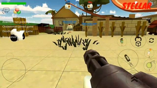 CHICKEN GUN GAME || ALL CARS UNLOCKED AND GAMEPLAY смотреть онлайн