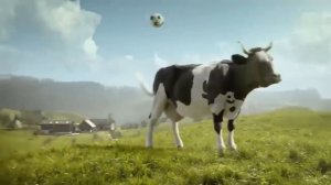 Корова танцует - Веселая корова #корова #видеопроживотных