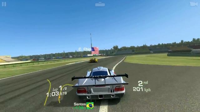 Real Racing 3 Silver Tourer Mercedes Benz CLK-LM смотреть онлайн