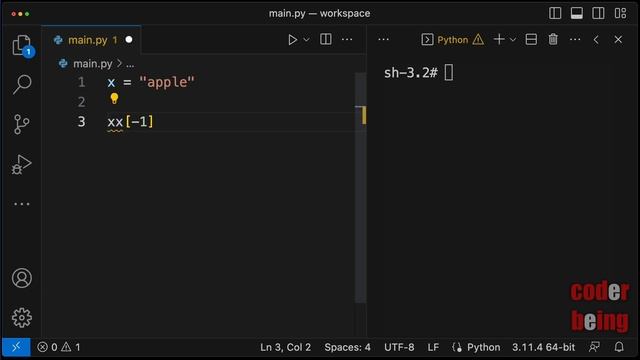 How to get Last Character in Python String? смотреть онлайн