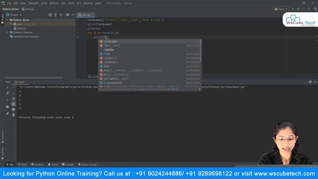 List Iteration in Python | Accessing List using for Loop in Python | Python Tutorial Part - 23 смотреть онлайн