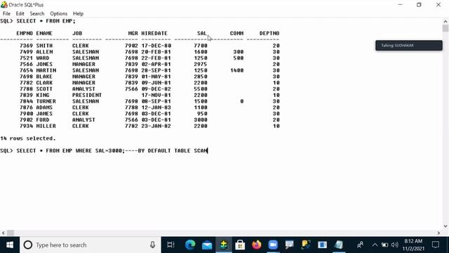 #59 #ORACLE - PLSQL DEVELOPER FULL COURSE - INDEXES (PART I) - 59 смотреть онлайн