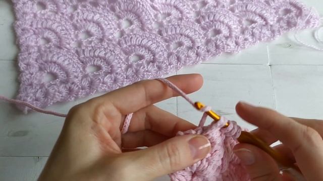 ‼️ПОТРЯСАЮЩЕ красивая ?ШАЛЬ крючком