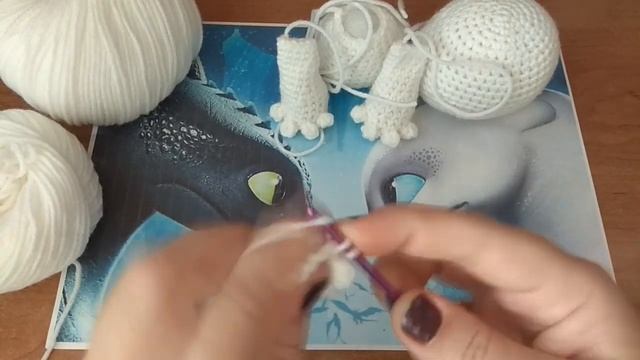 Подробный МК//вязаная игрушка "Дневная фурия". Часть 2. смотреть онлайн