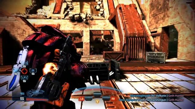 Mass Effect 3 Multiplayer: Reckoning DLC - Krogan Warlord Sentinel [HD] Gameplay смотреть онлайн