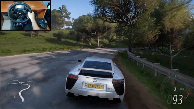 Lexus LFA - Forza Horizon 5 ( Logitech G923 ) Gameplay смотреть онлайн