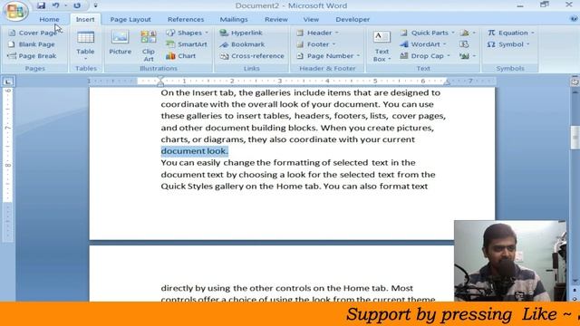 MS WORD BOOKMARK ~ WORD MAIN BOOKMARK KA KAM ~ INSERT TAB IN MS WORD смотреть онлайн