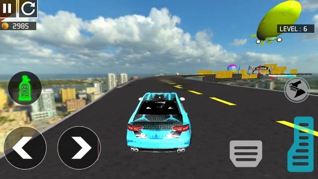 Car Stunts Games Free Mega Ramp Car Games 2020 - Impossible Tracks Driver - Android GamePlay смотреть онлайн