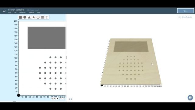 Solitaire on the X-Carve (aka 'Peg Solitaire') смотреть онлайн