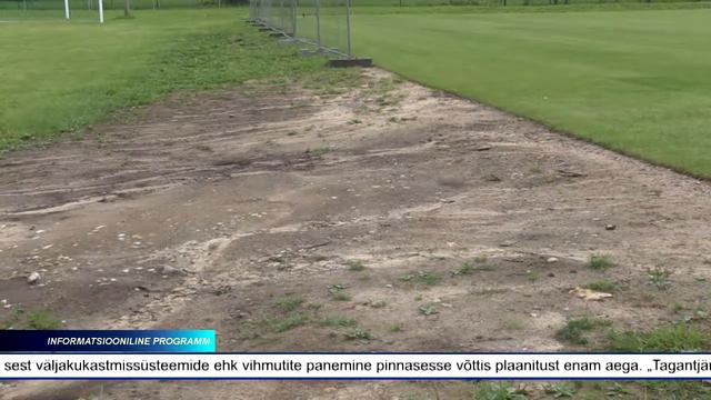 Jõhvi jalgpalli staadioni mänguväljaku tööd on lõpetatud смотреть онлайн