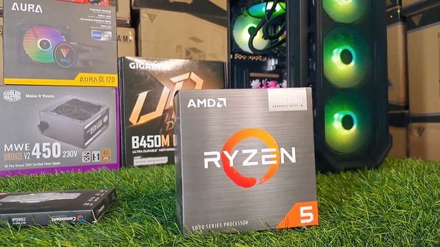 Rs 35000 Gaming PC Build | Ryzen 5 5600G+Liquid cooler [Gaming PC] #pcbuild #techpc7 смотреть онлайн