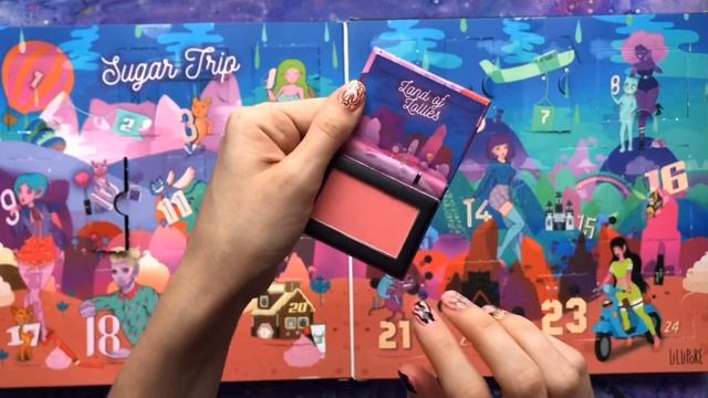 РАСПАКОВКА АДВЕНТ КАЛЕНДАРЯ NYX - SUGAR TRIP 24 DAYS OF BEAUTY + СВОТЧИ смотреть онлайн