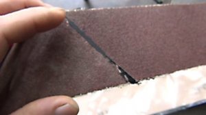 САМАЯ НАДЁЖНАЯ СКЛЕЙКА ЛЕНТЫ НА ГРИНДЕР. (наждачной шкурки) ВСЁ ПРОСТО!