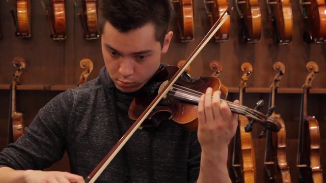 German violin, Mittenwald c. 1890 (3/4 size) | Violin Demonstration смотреть онлайн