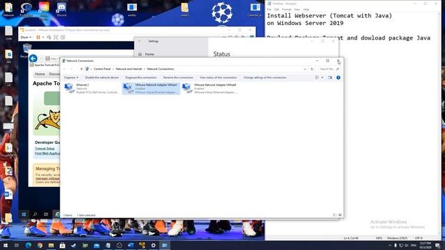 How to Install Apache Tomcat with Java and MySQL on Windows Server2019 смотреть онлайн
