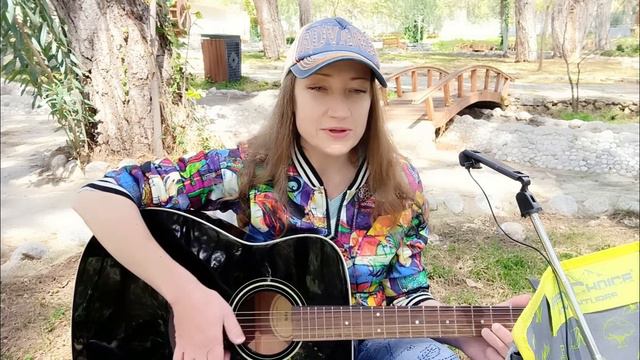 "Полоса" Авторская песня на гитаре русский рок Наталия Ширяева смотреть онлайн