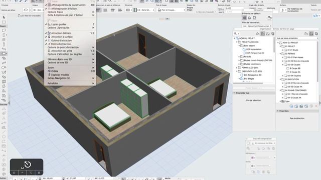 Archicad - Comment Faire des Plans de Coupes 3D смотреть онлайн