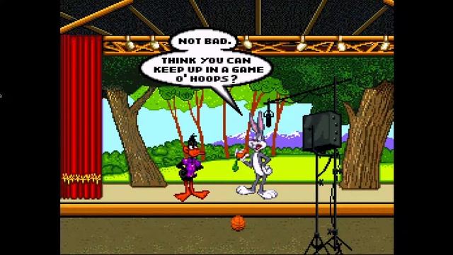 Looney Tunes B-Ball (1995) SNES - Game Intro смотреть онлайн