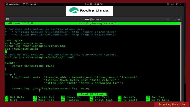 Rocky Linux - Set Up Nginx Server Blocks on Rocky Linux 8.5" смотреть онлайн