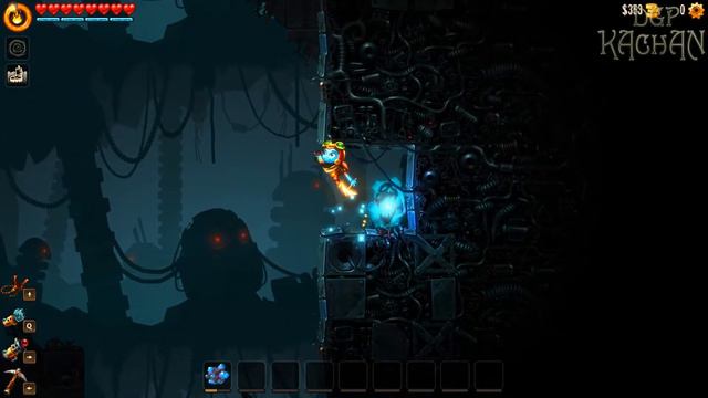 Прохождение SteamWorld Dig 2 #14 - Таинственная пещера (Кибер-пещера) смотреть онлайн