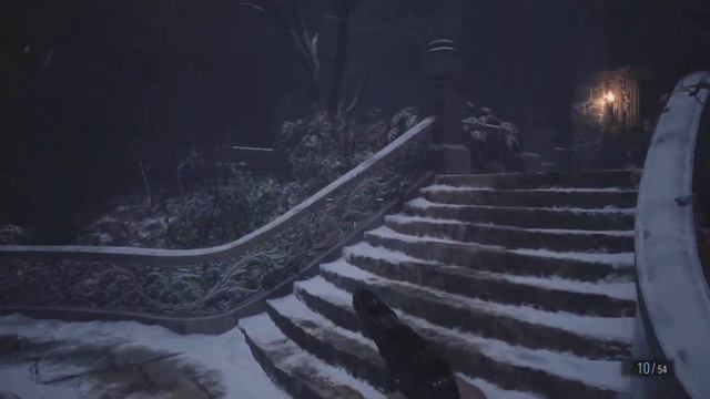 Resident Evil Village bumping into lady dimitrescu смотреть онлайн