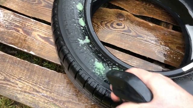 Очиститель шин и дисков Leraton G11. Провальный тест. Подготовка шин к зимнему хранению. смотреть онлайн