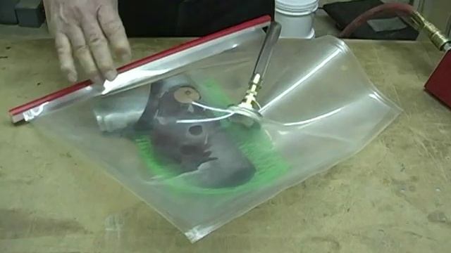 Vacuum forming a leather holster. смотреть онлайн