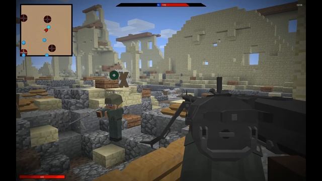 Лучший военный сервер Minecraft, call to battle 2 смотреть онлайн