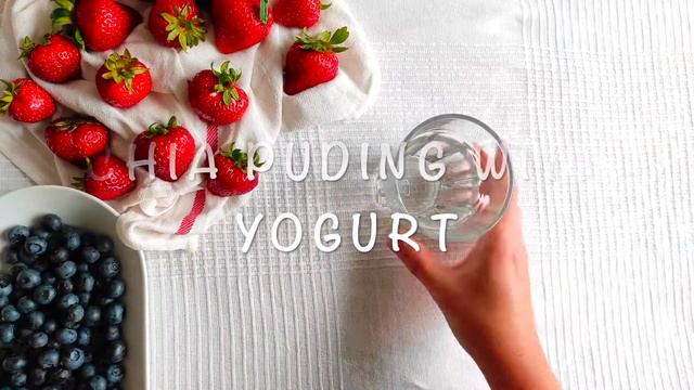 CHIA PUDDING 2 WAYS - ONLY A FEW INGREDIENTS