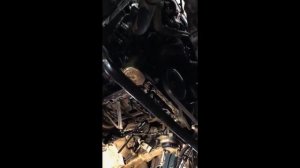 Оборвало шатун и пробило поддон на двигателе М274 Мерседес