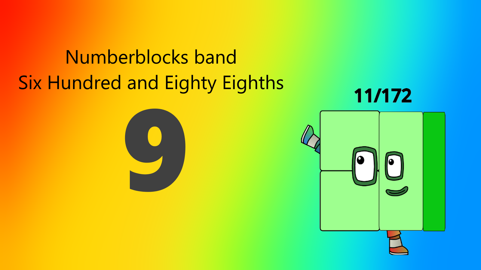Numberblocks band Six Hundred and Eighty Eighths 9 смотреть онлайн