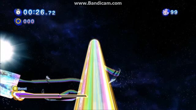 sonic generations rainbow road speed run with blaze the cat mod смотреть онлайн