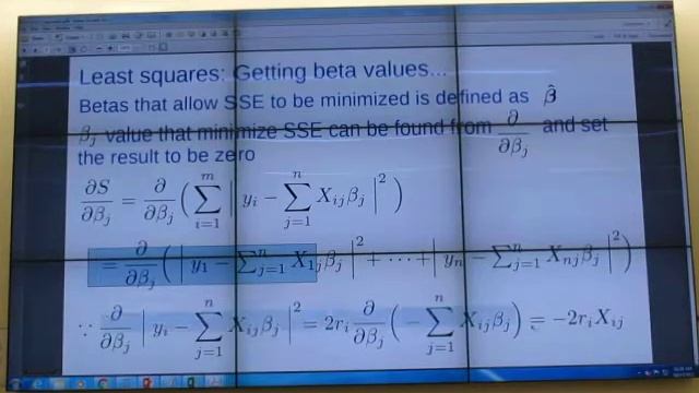 Numerical Method in Python V30 10/23/17: Linear least square closed-form solution смотреть онлайн