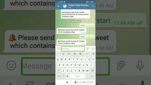 how two download Twitter videos using telegram bot must watch this video. смотреть онлайн