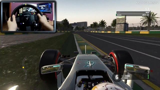 F1 2016 [Xbox One] with Thrustmaster TX [WheelCam] смотреть онлайн