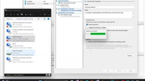 Hyper V Switch Configuration : Virtual Switch Manager