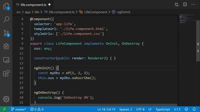 Curso de Angular - OnDestroy ¿para qué usarlo? смотреть онлайн