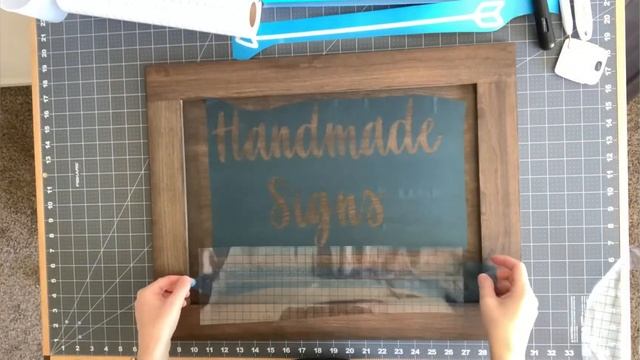 How To make a Wood Sign with your Cricut Machine смотреть онлайн