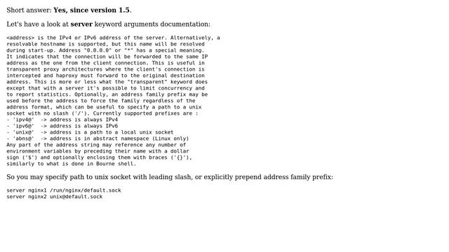 DevOps & SysAdmins: Can haproxy be used to balance unix sockets? (3 Solutions!!) смотреть онлайн