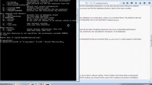 Инициализация и запуск сервера PostgreSQL