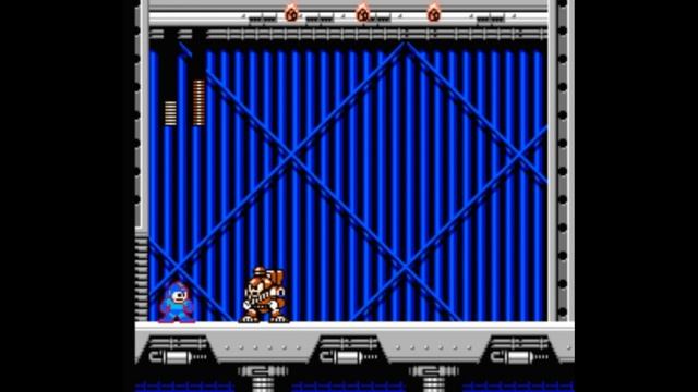 Dendy (Famicom,Nintendo,Nes) 8-bit MegaMan (RockMan) 5 part Dr.Wily stage 3
