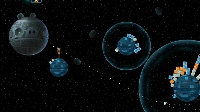 Angry Birds Star Wars 2-5 Death Star 3-Star Walkthrough смотреть онлайн