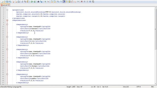 iText PDF Java Tutorial смотреть онлайн