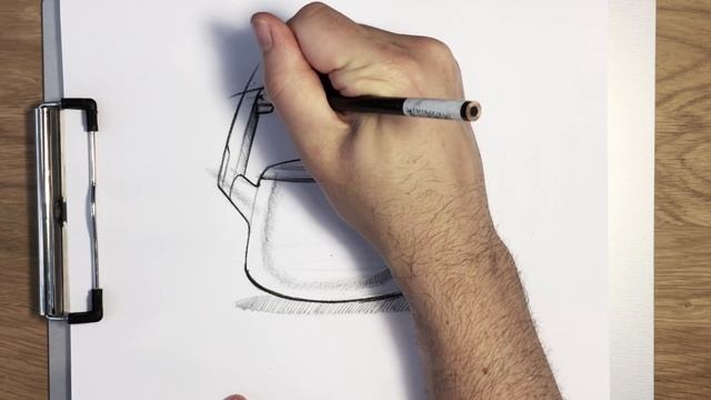 How to Sketch a Tea Kettle with the Tip and Side of a Pencil смотреть онлайн