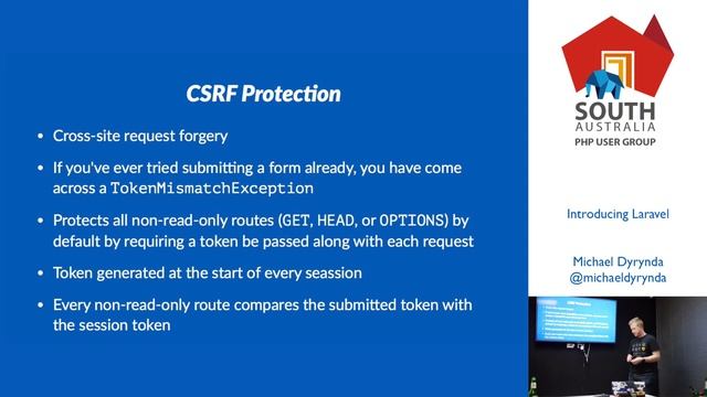PHP Adelaide | Michael Dyrynda - Introducing Laravel смотреть онлайн